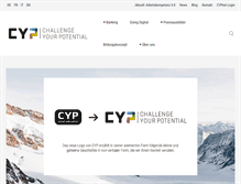 Tablet Screenshot of cyp.ch
