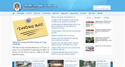 Desktop Screenshot of cyp.edu.vn